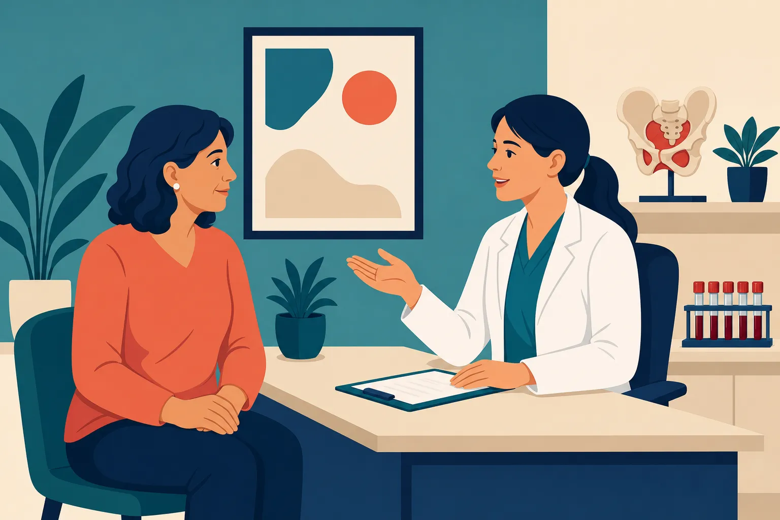 Menopausal changes affect bone metabolism, lipids, and other laboratory measures